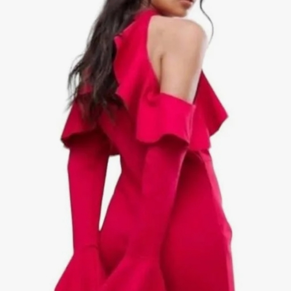 Free People Sweet Talk off shoulder dress size Medium - Picture 5 of 6